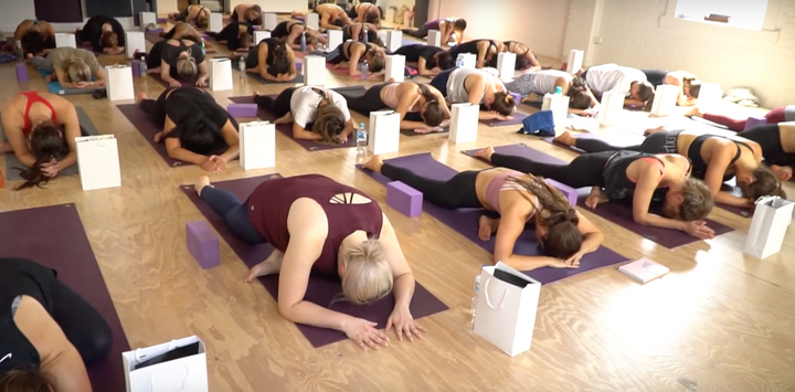 self love yoga video for book launch